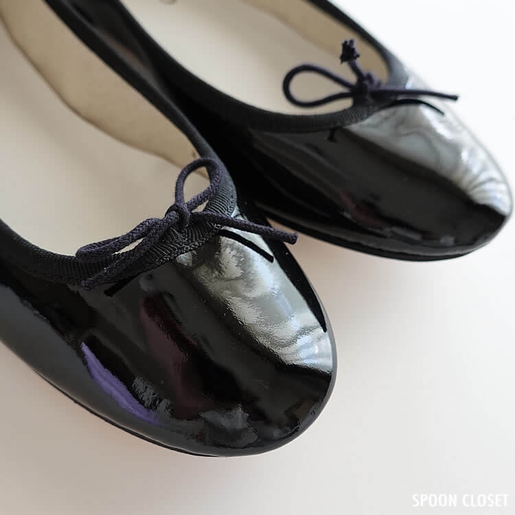 美品』repetto レペット サンドリオン バレエシューズ フラット レザー - 靴