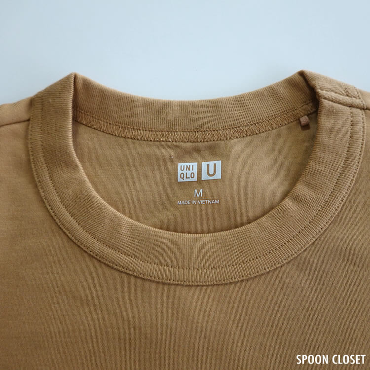 ユニクロU・クルーネック半袖Tシャツ レディース・2020年購入品の画像