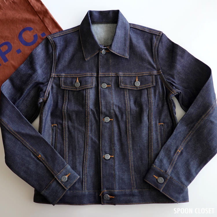 A.P.C. BLOUSON BRANDY STRETCH デニムジャケット-